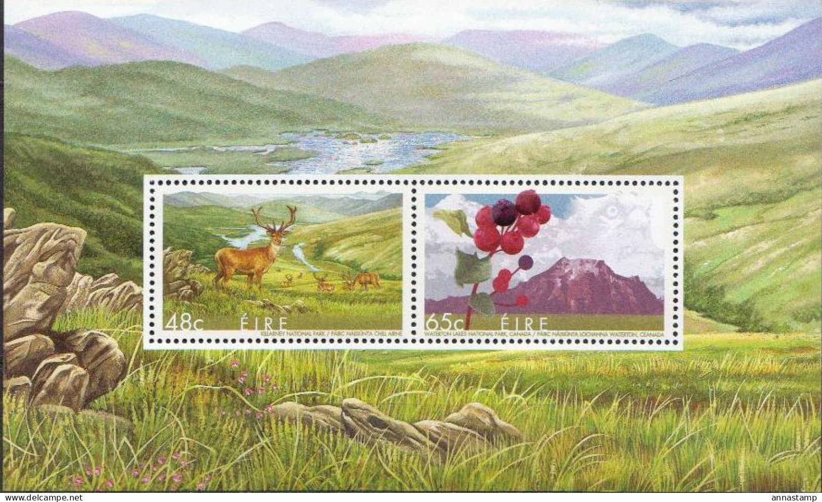 Ireland MNH SS - Protección Del Medio Ambiente Y Del Clima