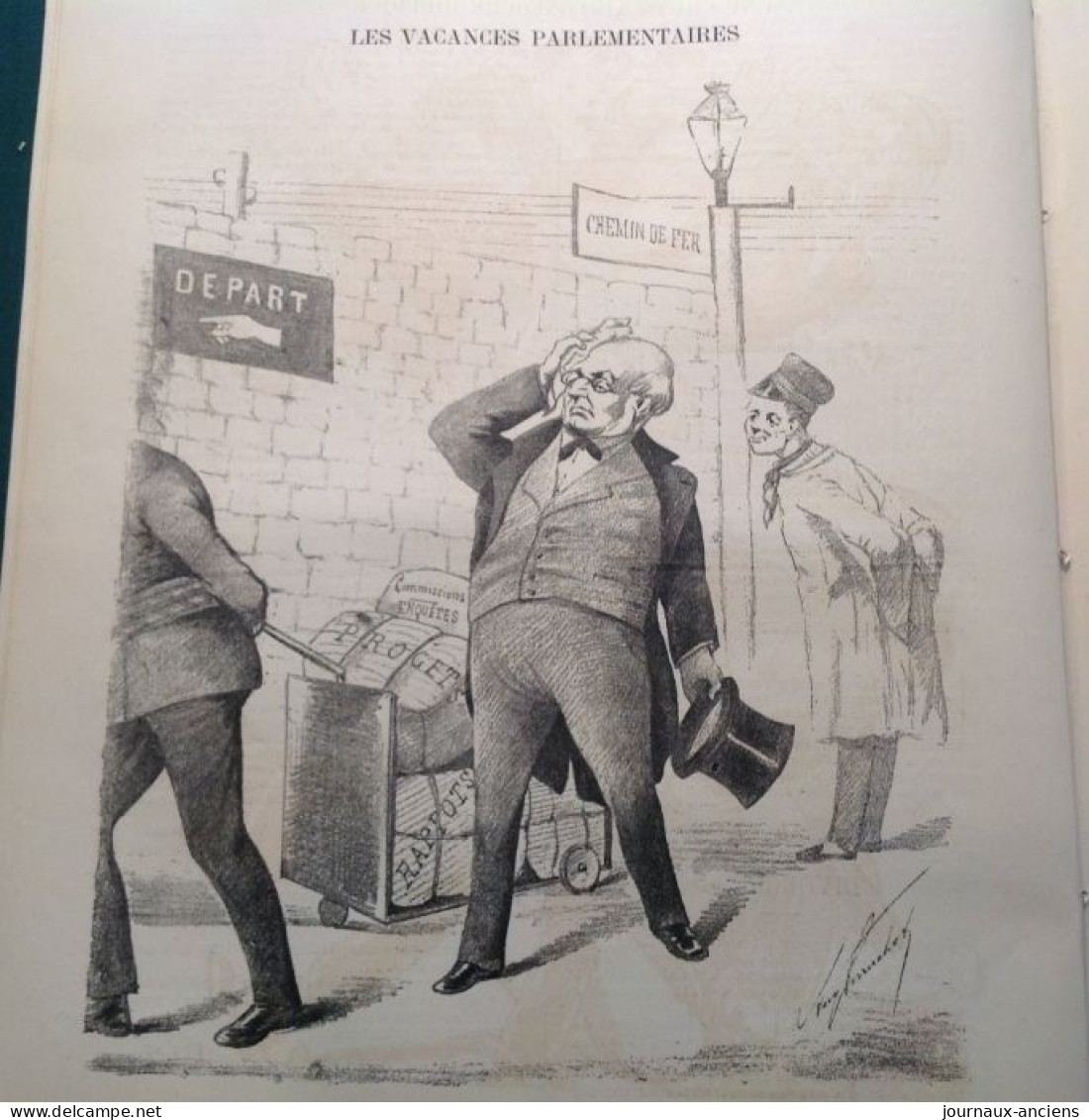 1882 LE MONDE PARISIEN - Mr GAMBETTA PRÉSIDENT DE LA COMMISSION DE LA LOI - VÊPRES SICILIENNES - VACANCES PARLEMENTAIRE - Revues Anciennes - Avant 1900