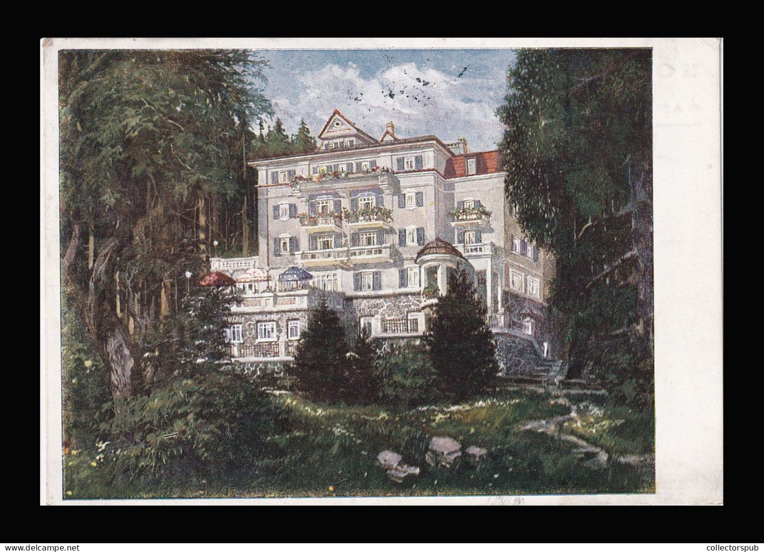 1923. Postcard From Austria With Postage Due Stamps - Brieven En Documenten