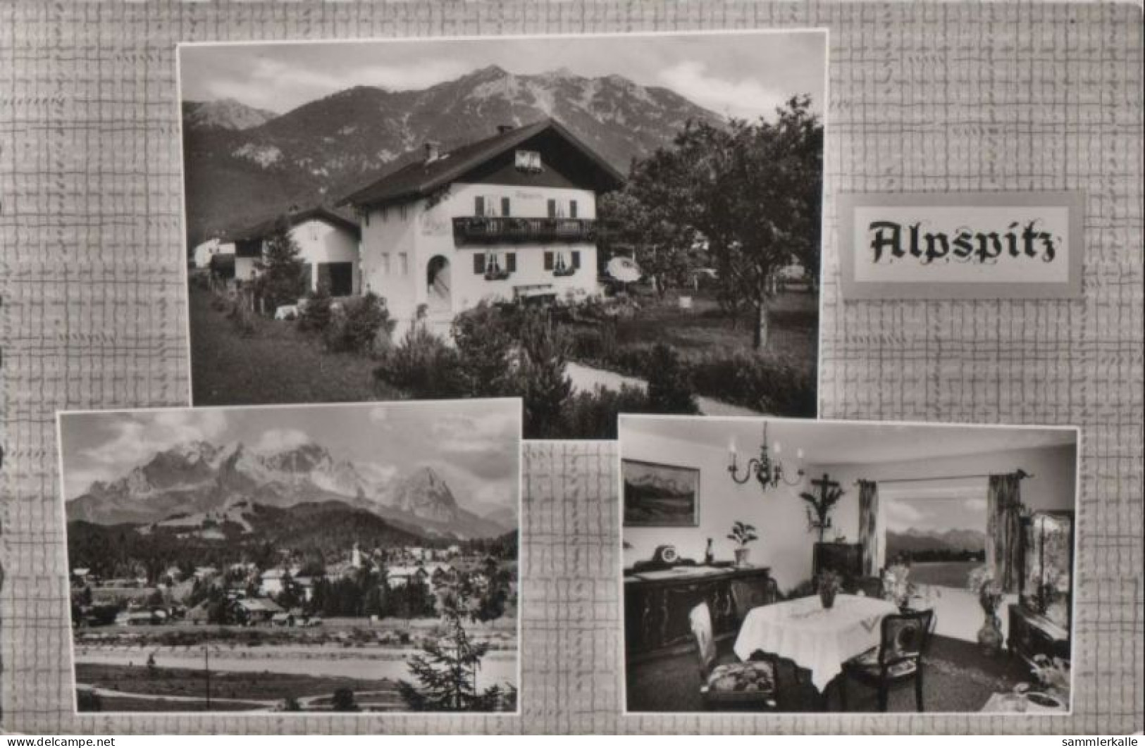 62319 - Krün - Gästehaus Alpspitz - Ca. 1960 - Garmisch-Partenkirchen