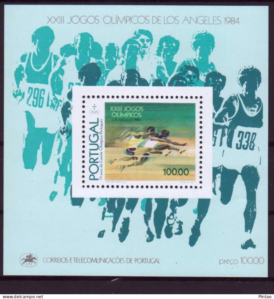 Portugal 1984 - Bloco AF 68 - MNH_  PTB147r - Verano 1984: Los Angeles