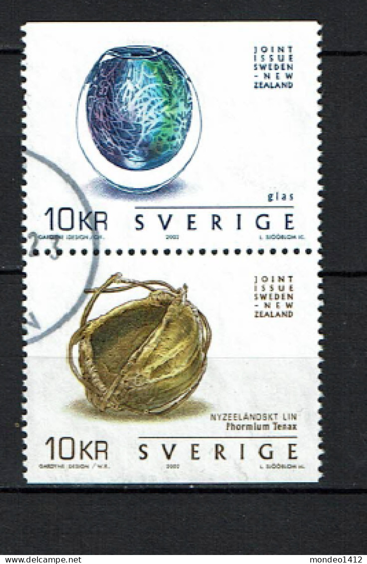 Sweden 2002 - Art Meets Craft, Kunsthandwerk - Used - Used Stamps