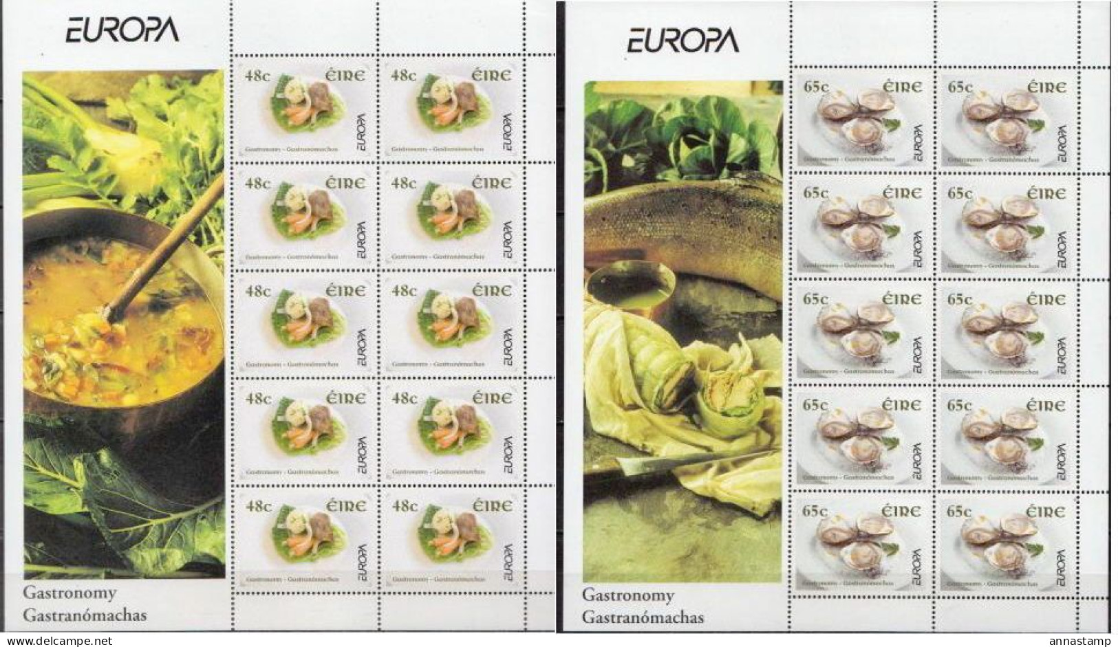 Ireland 2 MNH Sheetlets - 2005