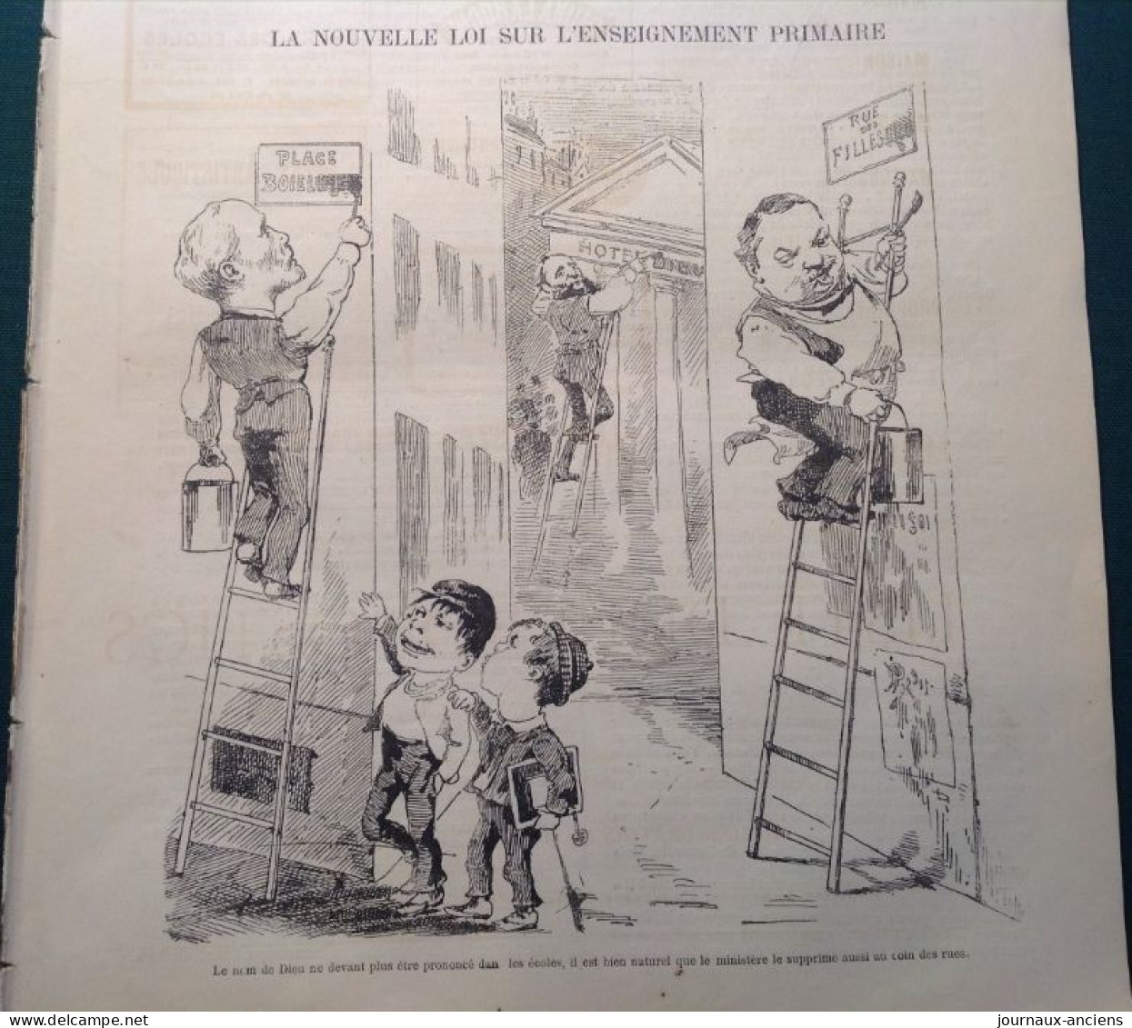 1882  LE MONDE PARISIEN - OURS SAINT PETERBOURG - LOI SUR L'ENSEIGNEMENT PRIMAIRE - DÉPUTÉS EN VOYAGE - Mr ANDRIEUX - Zeitschriften - Vor 1900