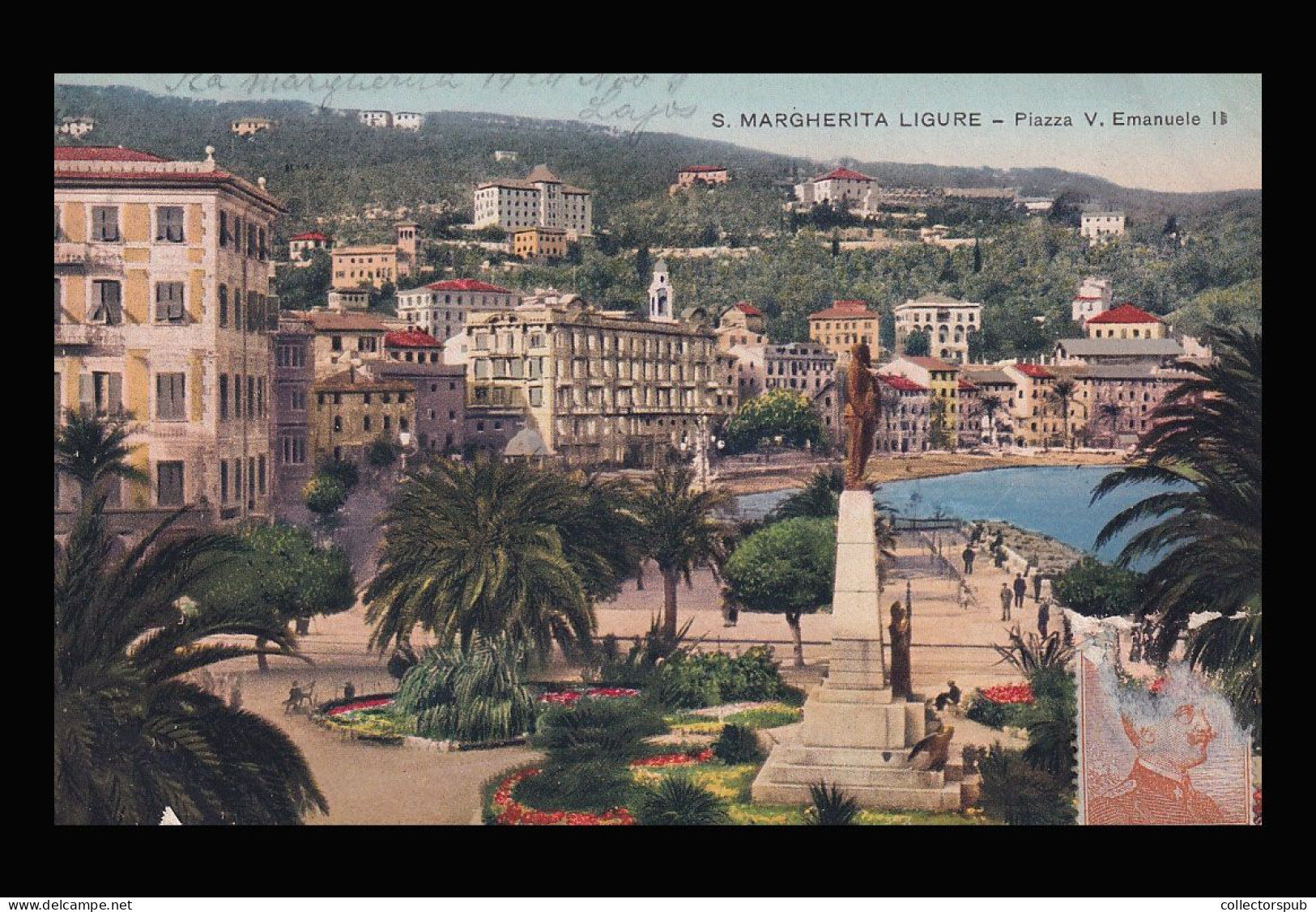 1924. Postcard From Italy With Postage Due Stamps - Covers & Documents