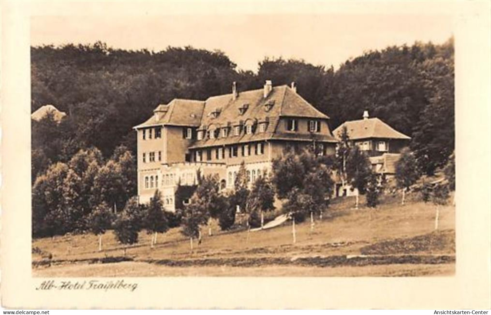 39105002 - Alb-Hotel Traifelberg. Bahnstation Lichtenstein Gelaufen. Gute Erhaltung. - Reutlingen