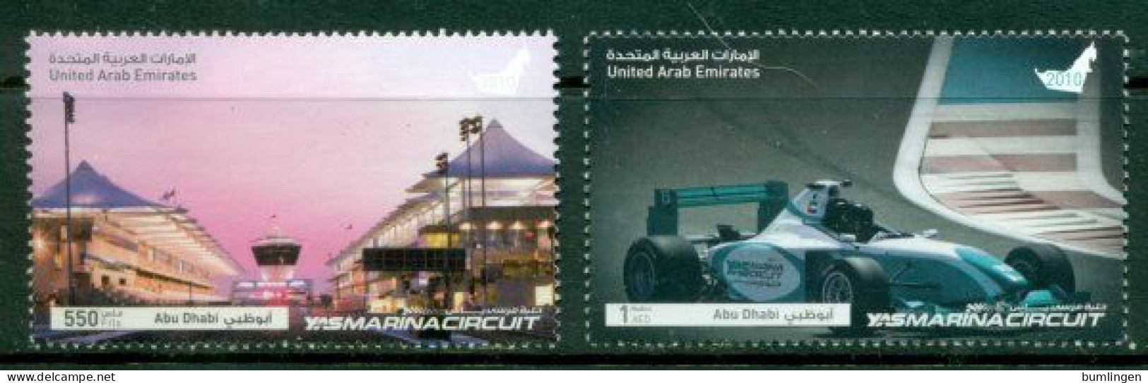 UNITED ARAB EMIRATES 2010** Motor Sport – Yas Marina Circuit [B730] - Auto's