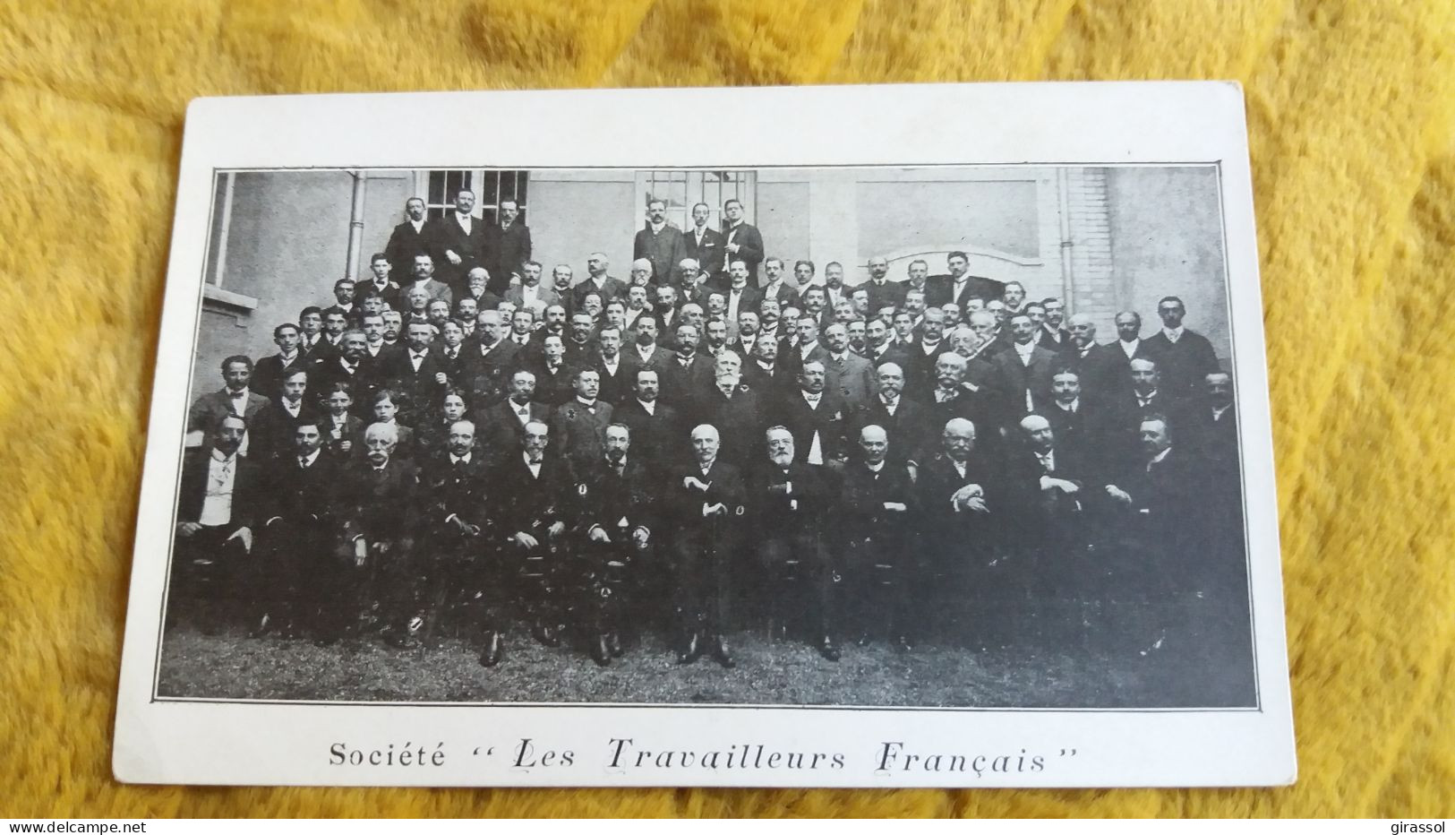 CPA SOCIETE DES TRAVAILLEURS FRANCAIS - Labor Unions