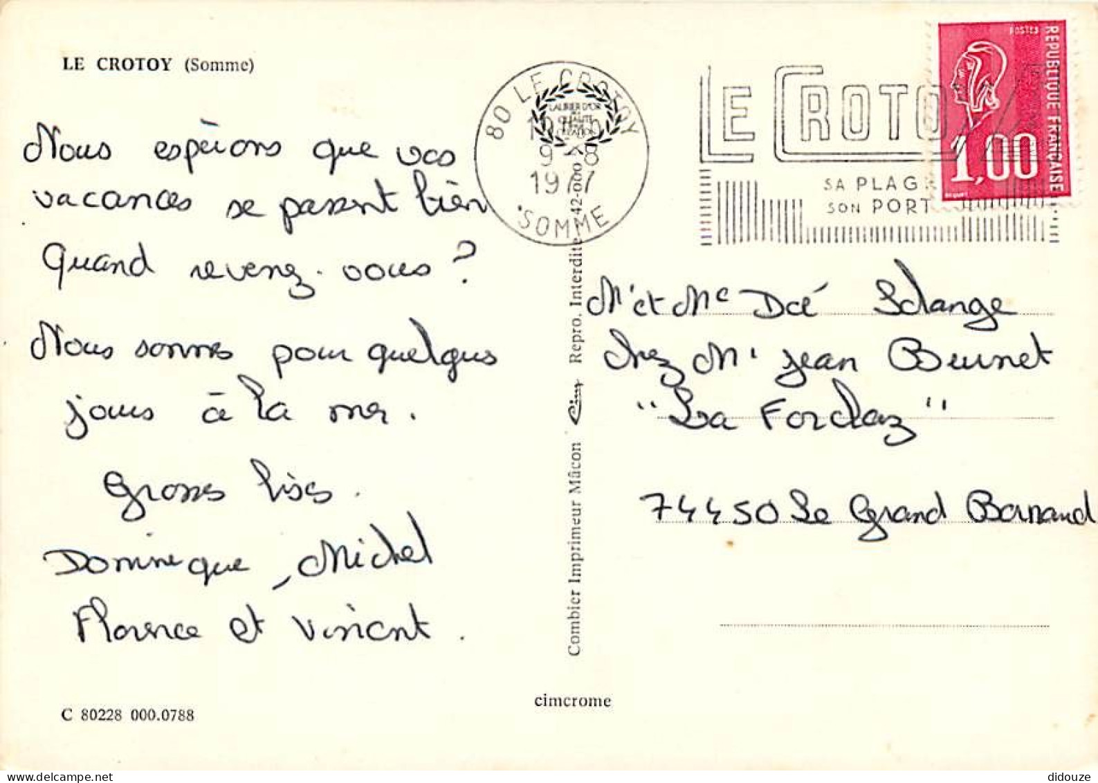 80 - Le Crotoy - Multivues - CPM - Voir Scans Recto-Verso - Le Crotoy