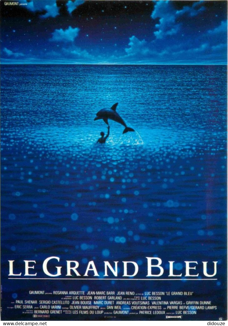 Cinema - Affiche De Film - Le Grand Bleu - CPM - Carte Neuve - Voir Scans Recto-Verso - Posters On Cards