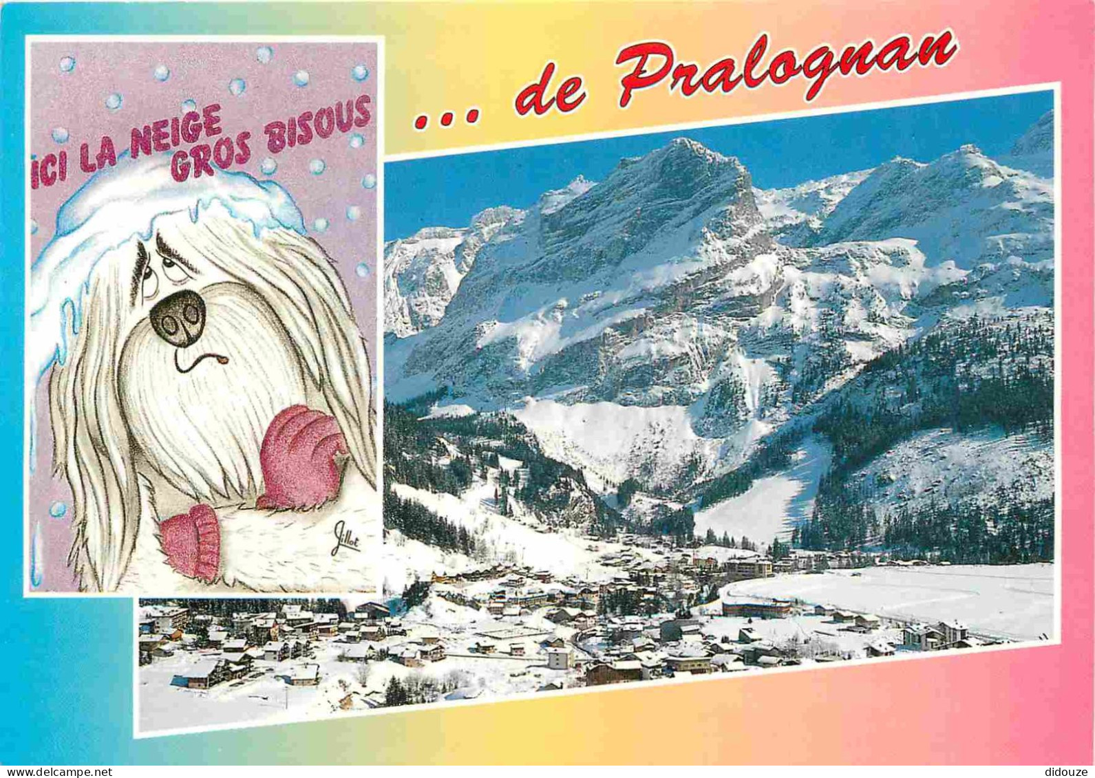 73 - Pralognan La Vanoise - Multivues - Illustration Chiens - CPM - Voir Scans Recto-Verso - Pralognan-la-Vanoise