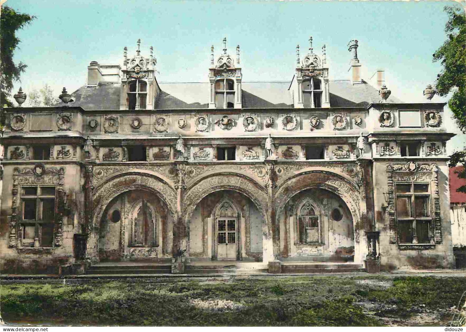 60 - Nogent Sur Oise - Façade Renaissance Du Palais De Sarcus - Mention Photographie Véritable - Carte Dentelée - CPSM G - Nogent Sur Oise