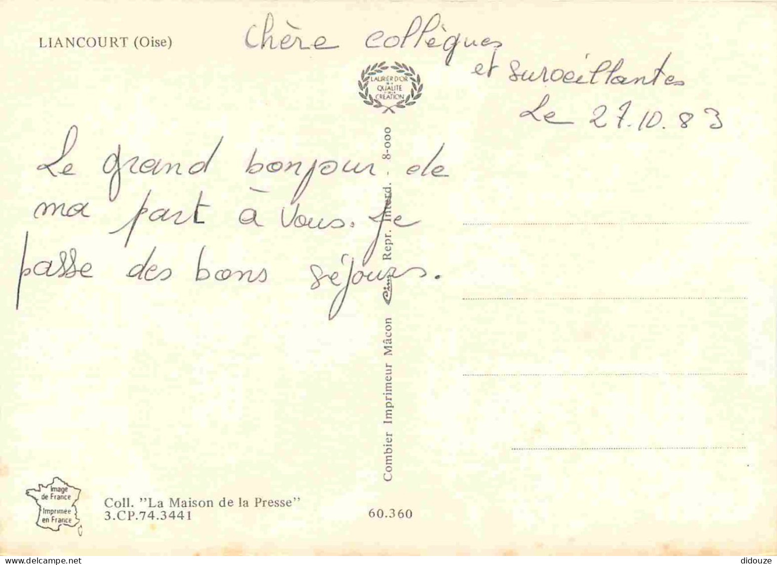 60 - Liancourt - Multivues - Blasons - CPM - Voir Scans Recto-Verso - Liancourt