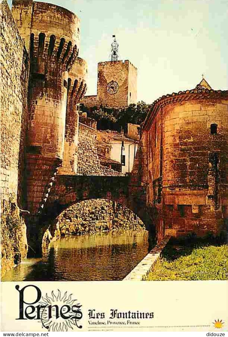 84 - Pernes Les Fontaines - Remparts Et La Tour De L'horloge - CPM - Voir Scans Recto-Verso - Pernes Les Fontaines