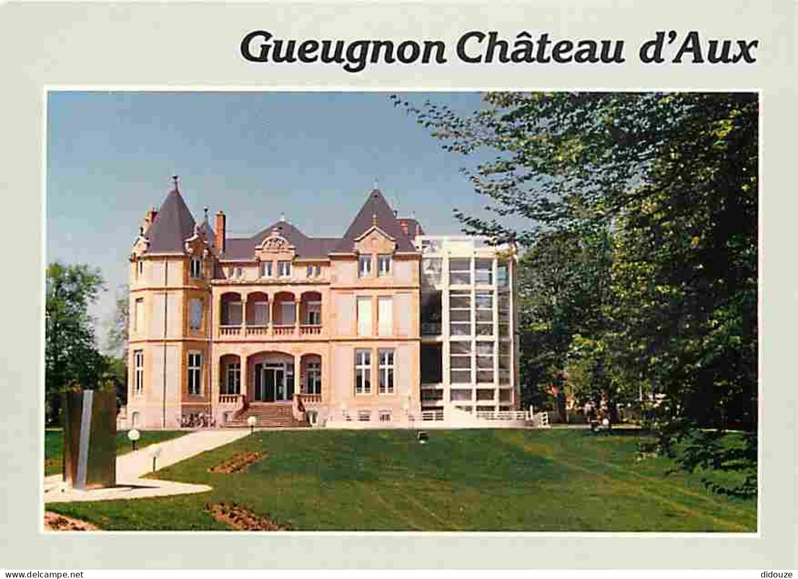 71 - Gueugnon - Le Château D'Aux - Propriété De La Ville De Gueugnon - Carte Neuve - CPM - Voir Scans Recto-Verso - Gueugnon