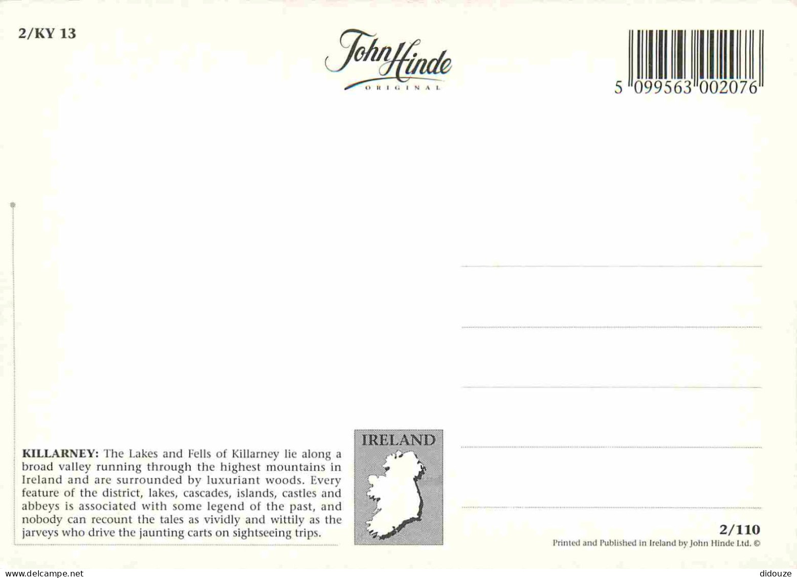 Irlande - Kerry - Killarney - Multivues - CPM - Carte Neuve - Voir Scans Recto-Verso - Kerry