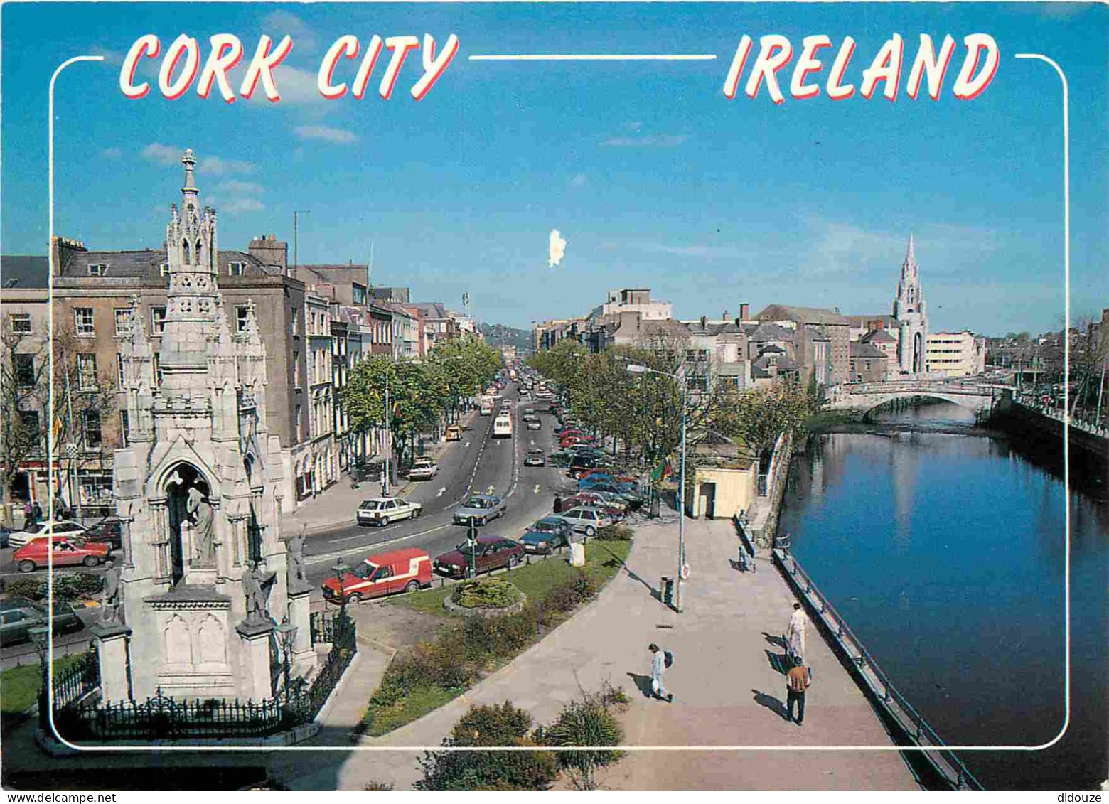 Irlande - Cork - Cork City - South Mall And Holy Trinity Church - Automobiles - CPM - Voir Scans Recto-Verso - Cork