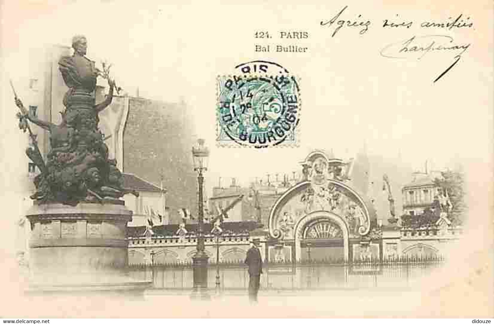 75 - Paris 14 - Bal Bullier - Animée - Précurseur - Oblitération Ronde De 1914 - CPA - Voir Scans Recto-Verso - Arrondissement: 14