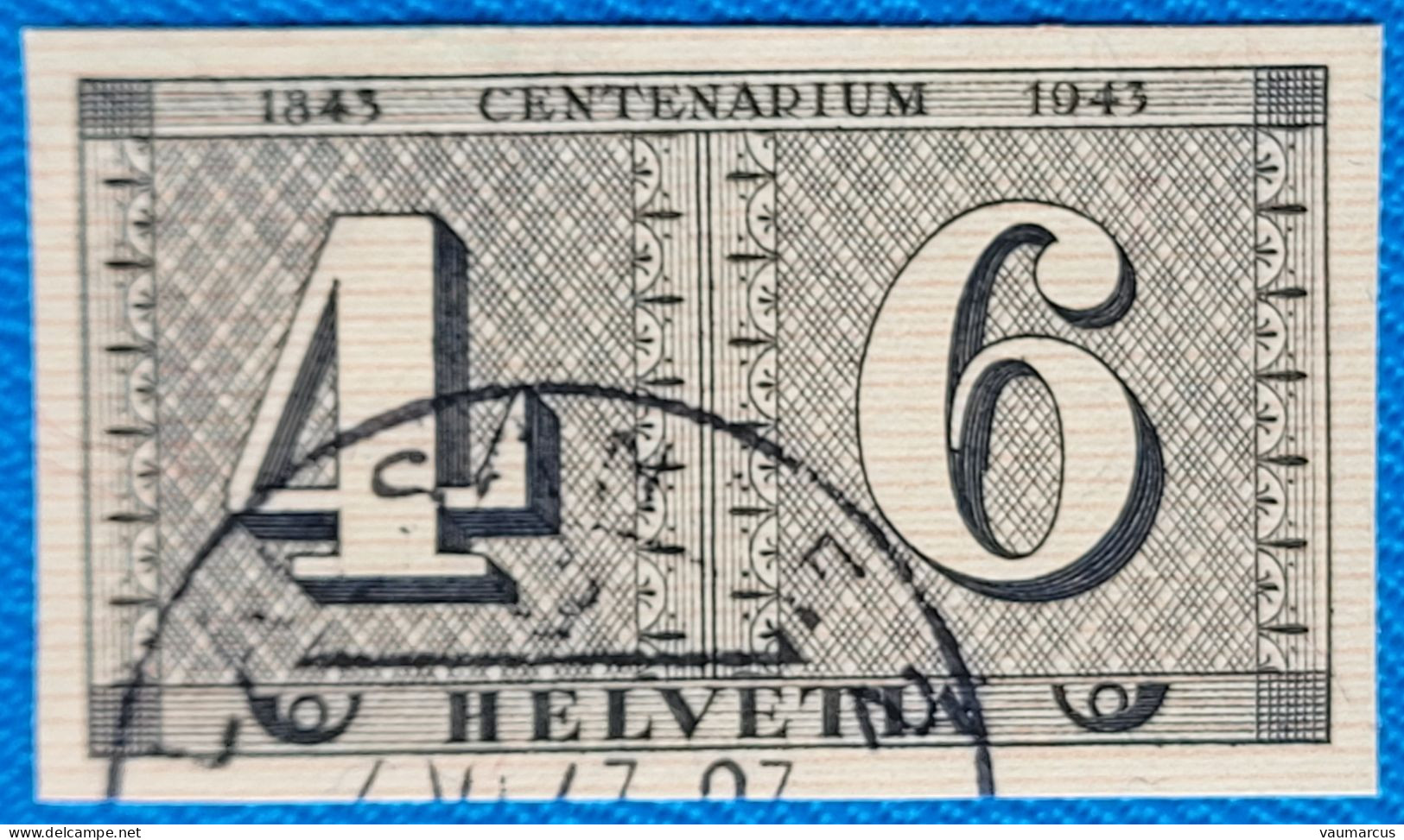 1943 Zu W 15 / Mi 419 / YT Obl. LAUSANNE 2.6.43 Voir Description - Used Stamps