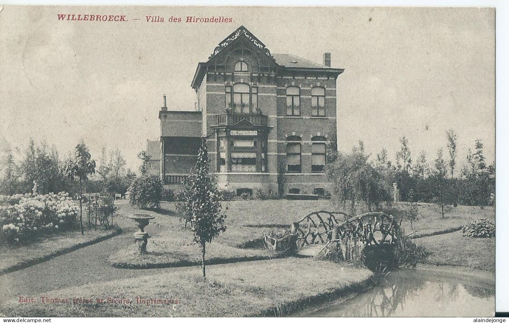 Willebroek - Willebroeck - Villa Des Hirondelles - 1909 - Willebroek