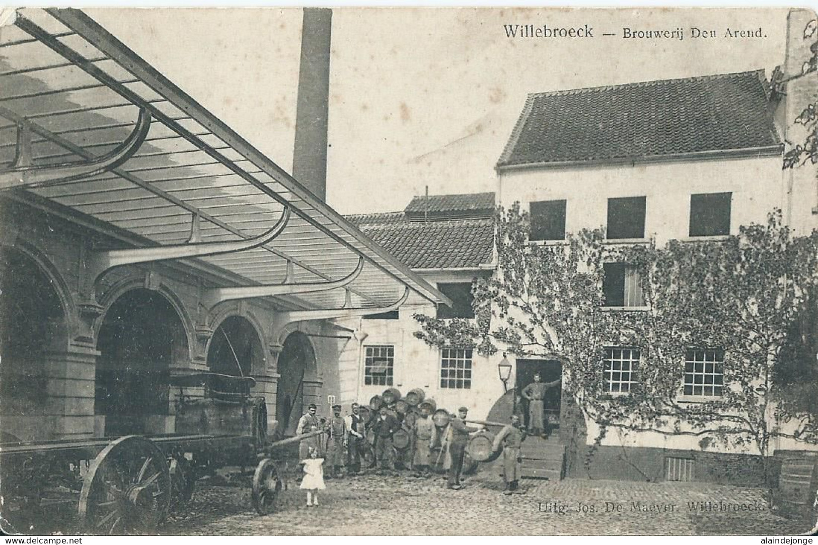 Willebroek - Willebroeck - Brouwerij Den Arend - 1914 - Willebroek
