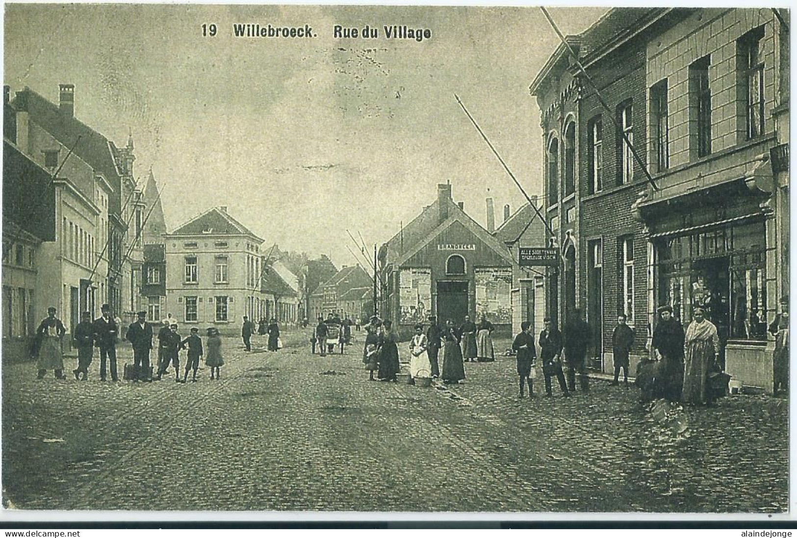 Willebroek - Willebroeck - Rue Du Village - 1910 - Willebroek