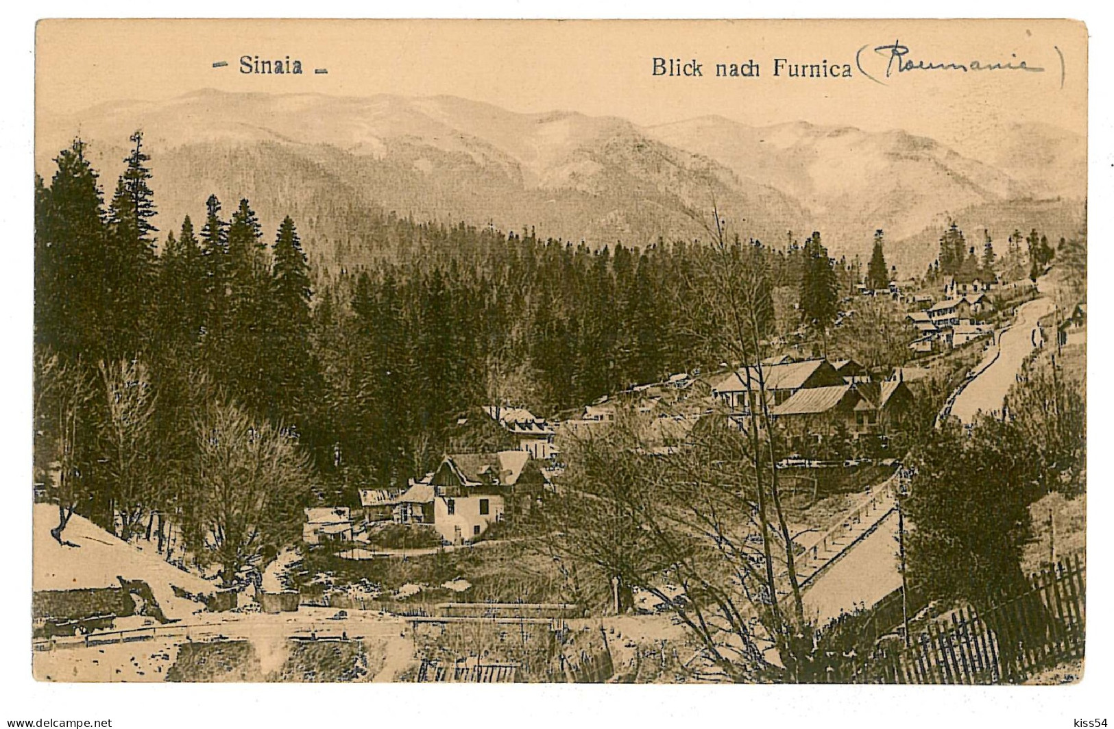 RO 74 - 8730 SINAIA, Panorama, Romania - Old Postcard - Unused - Rumania