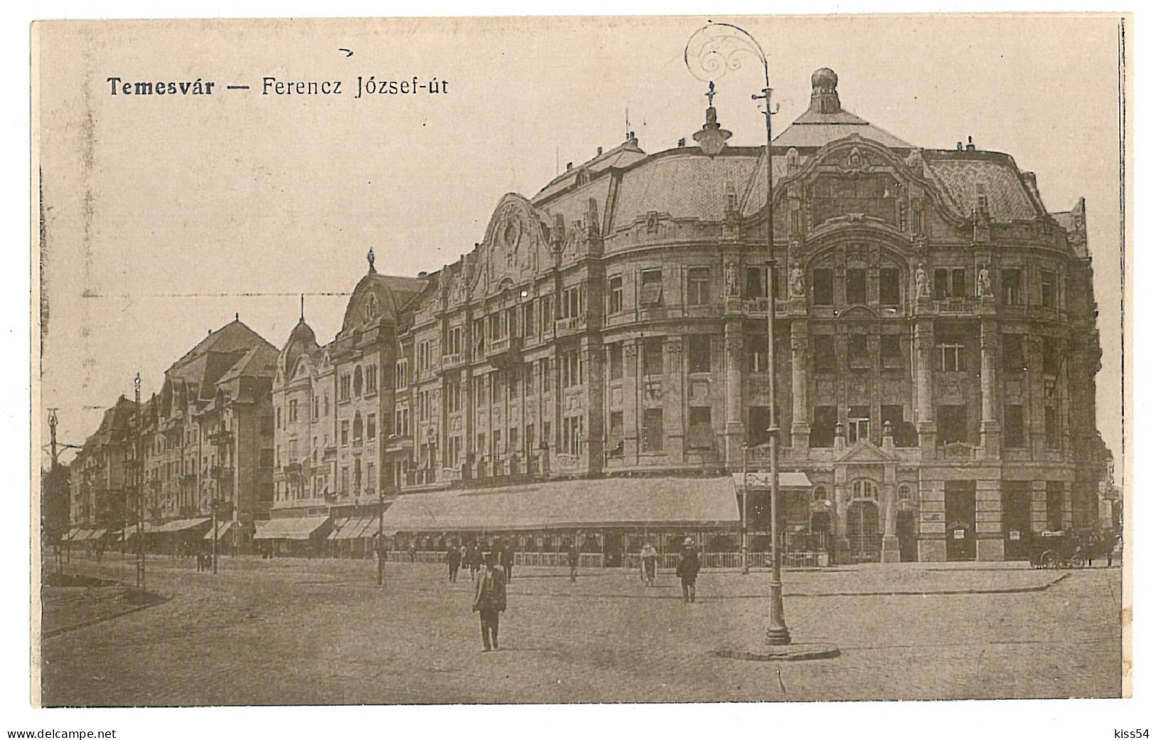 RO 74 - 17 TIMISOARA, Street Francisc Iosif, Romania - Old Postcard - Unused - Rumänien