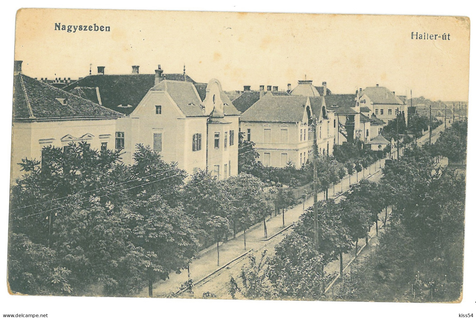 RO 74 - 16493 SIBIU, Romania - Old Postcard - Used - 1923 - Rumänien