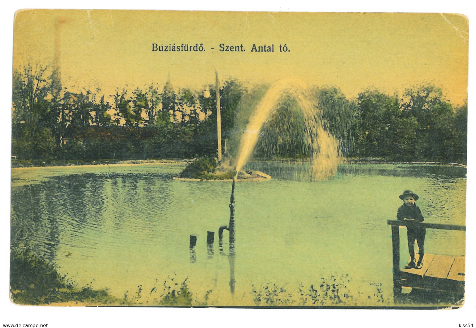 RO 74 - 16744 BUZIAS, Timis, Romania - Old Postcard - Used - 1914 - Rumänien