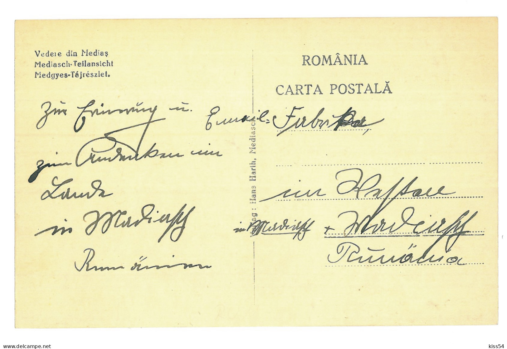RO 74 - 22436 MEDIAS, Sibiu, Panorama, Romania - Old Postcard - Used - Rumänien