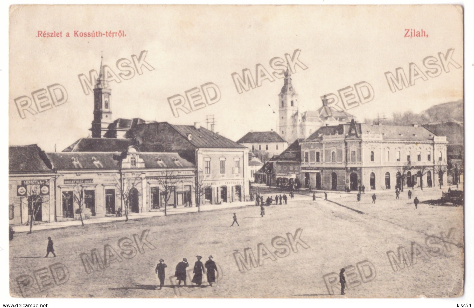 RO 74 - 23055 ZALAU, Salaj, Market, Romania - Old Postcard - Used - 1907 - Rumänien