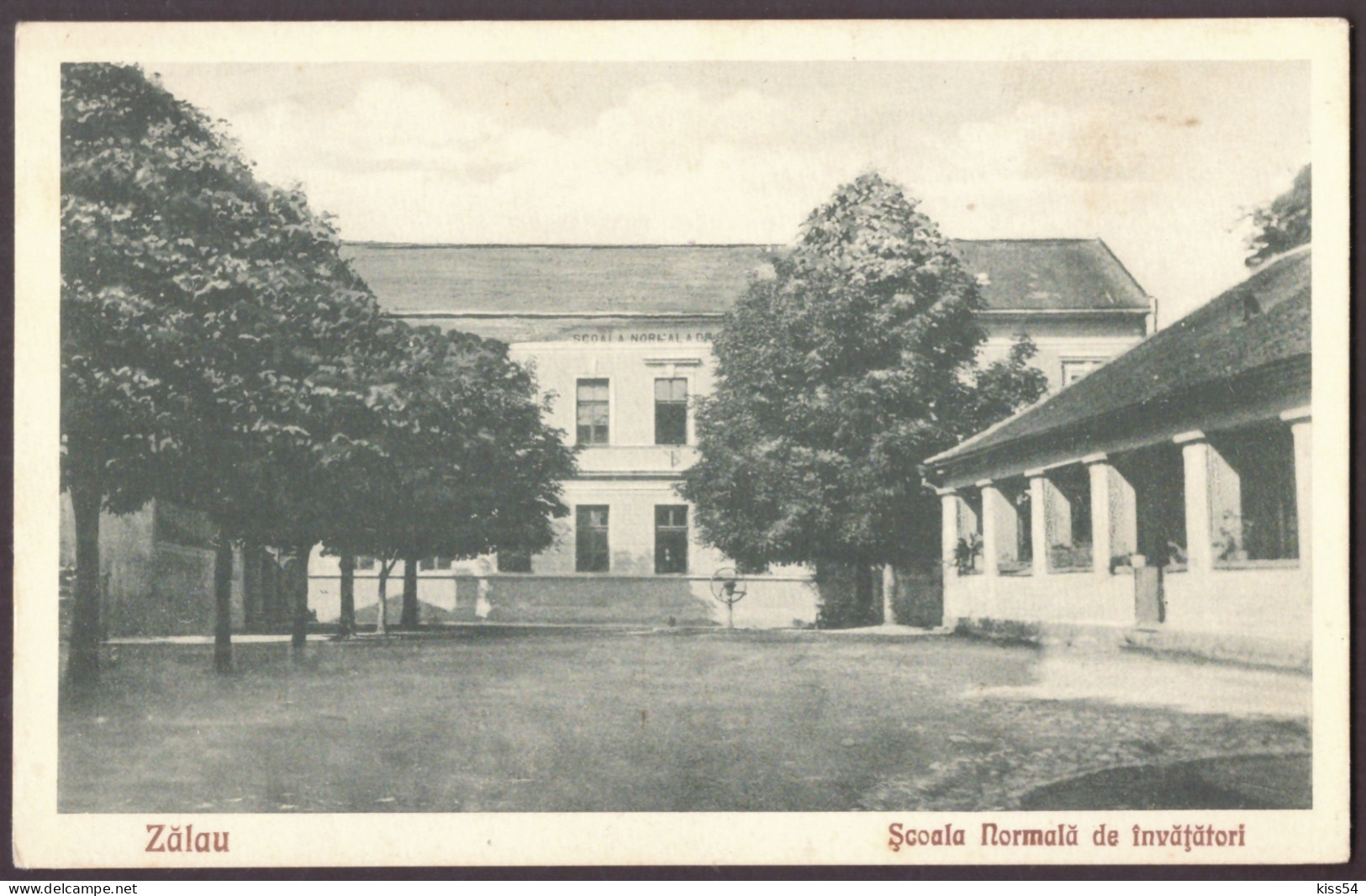 RO 74 - 24887 ZALAU, Salaj, Scoala Normala, Romania - Old Postcard - Unused - 1925 - Rumänien