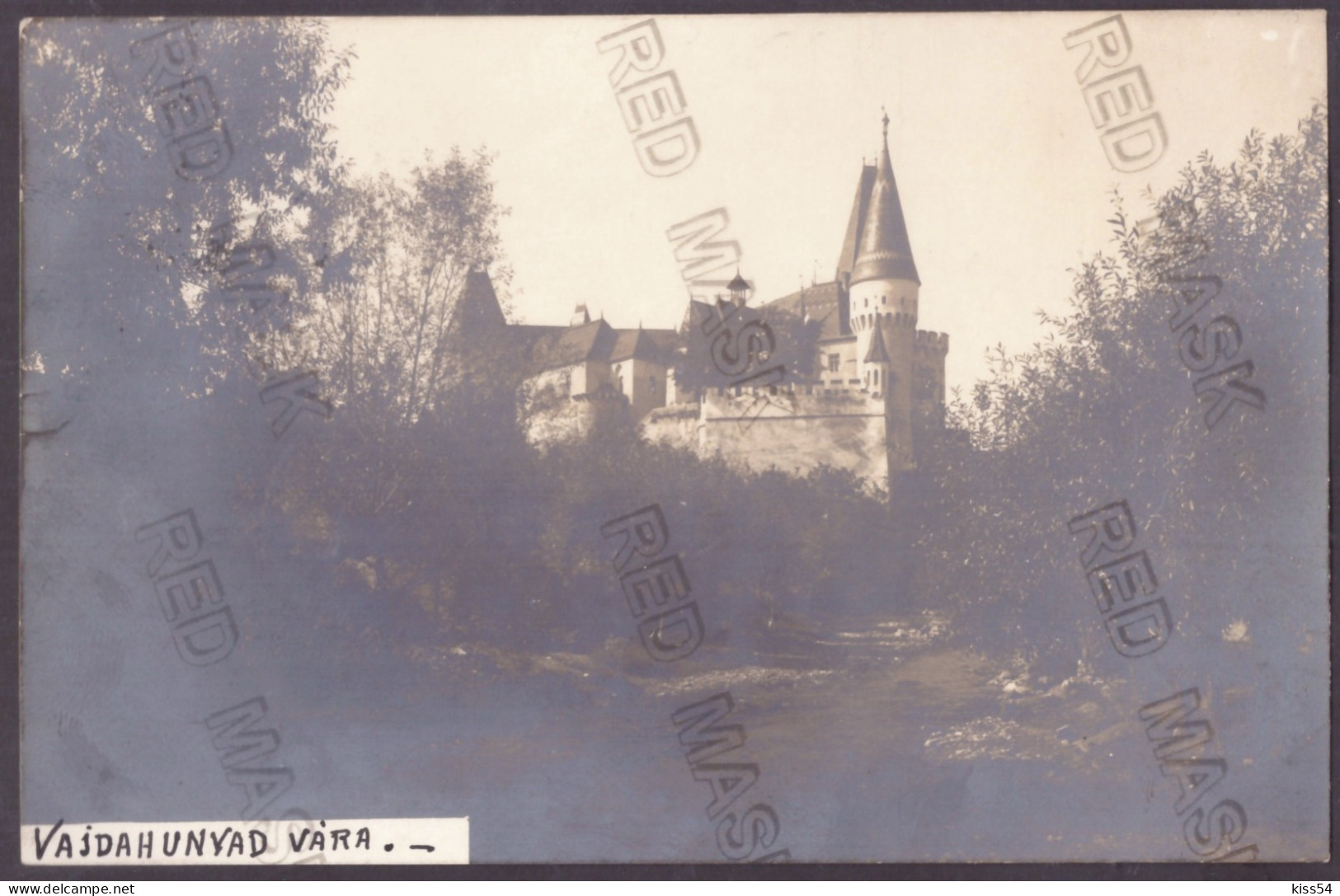 RO 74 - 24930 HUNEDOARA, Hunyad Castle, Romania - Old Postcard, Real Photo - Used - 1915 - Rumänien