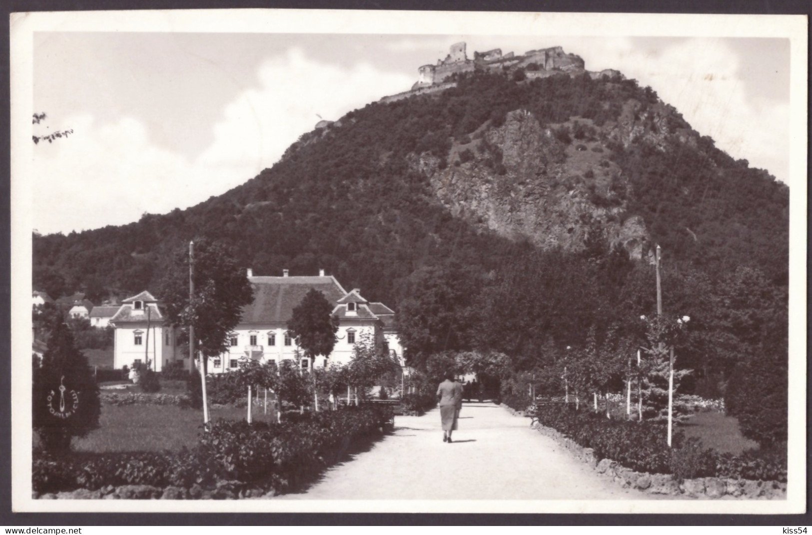 RO 74 - 24931 DEVA, Hunedoara, Cetatea, Romania - Old Postcard, Real Photo - Used - 1934 - Rumänien