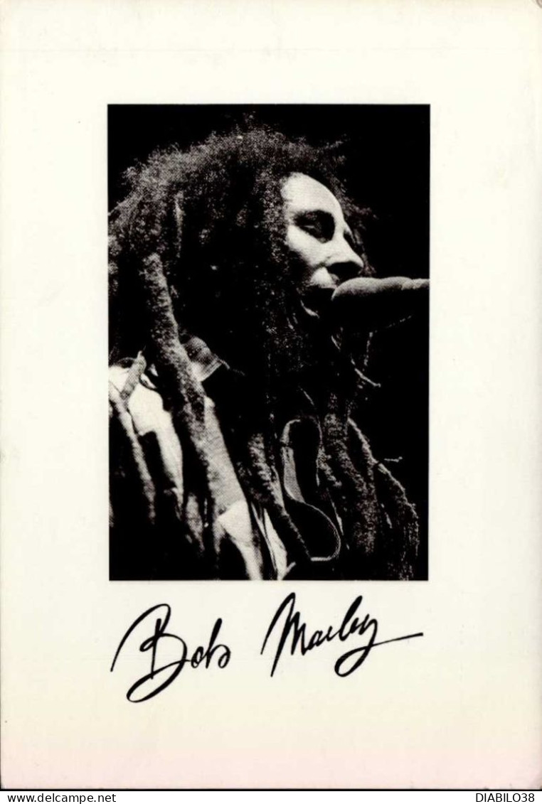 BOB MARLEY_  LOT DE 6 CARTES - Chanteurs & Musiciens