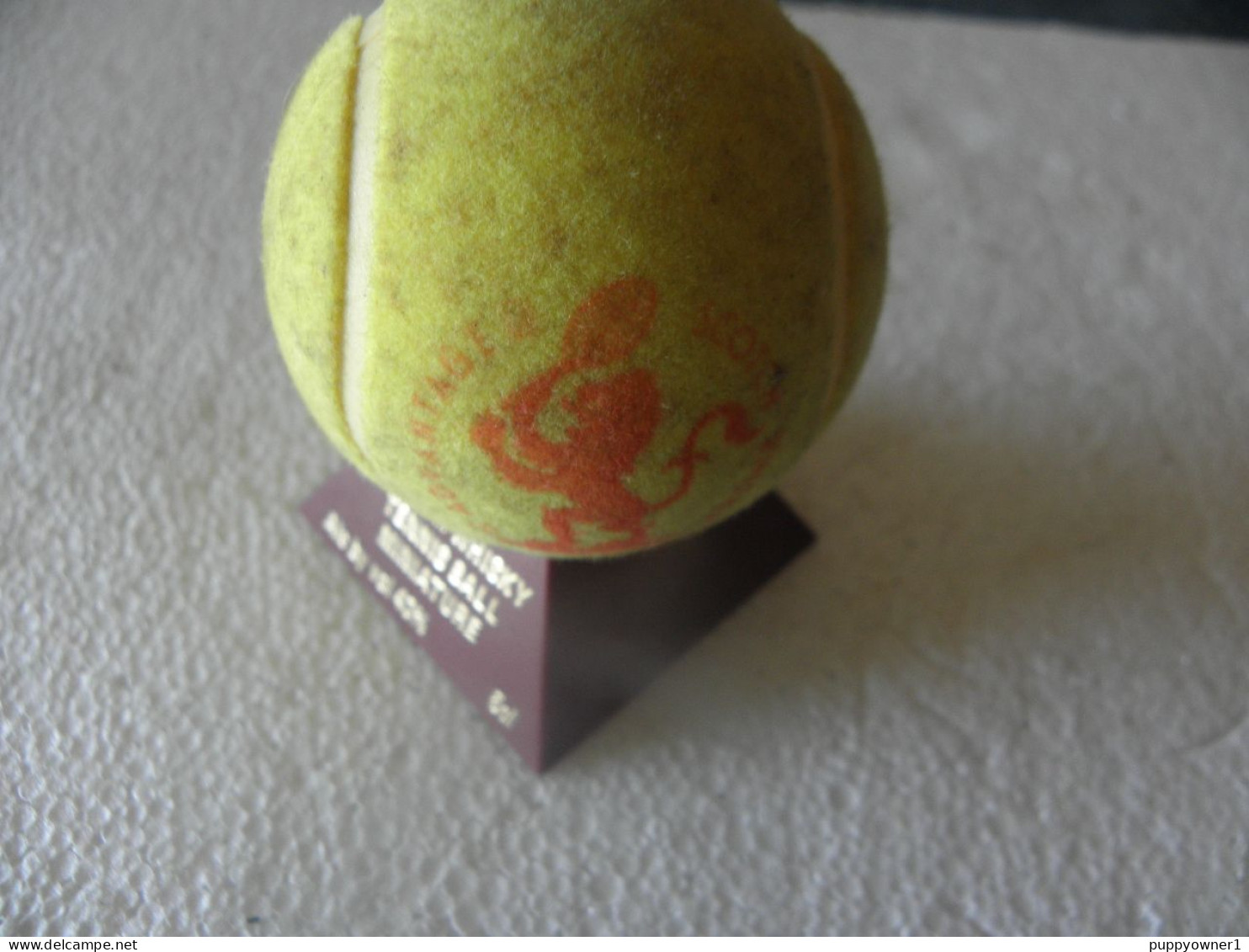 Rare Vintage Scotch Whisky Tennis Ball Minature 5cl  Old Saint Andrews VIDE - Miniflesjes