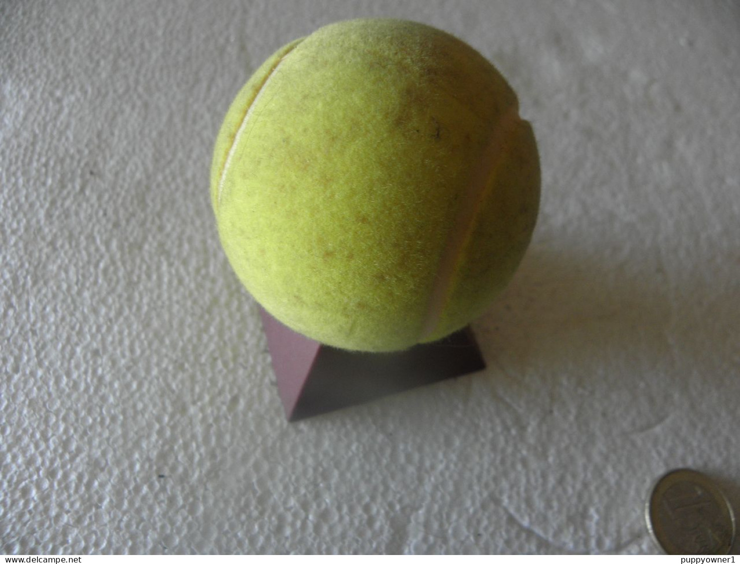 Rare Vintage Scotch Whisky Tennis Ball Minature 5cl  Old Saint Andrews VIDE - Miniature