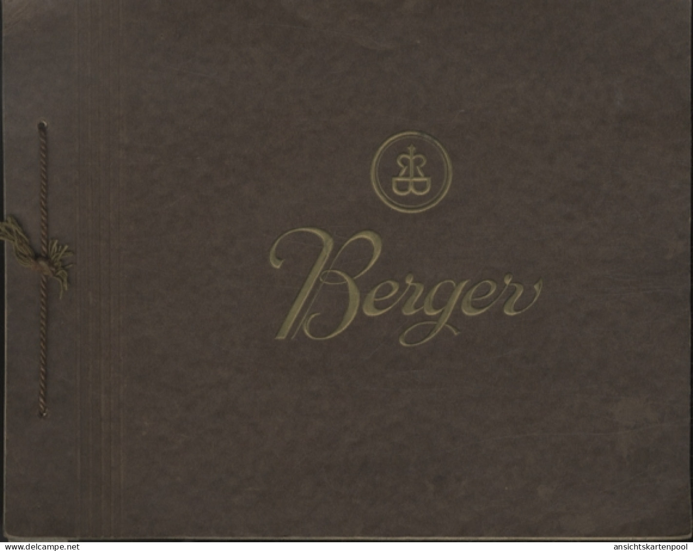 Berger Reklamekarten (Automatenformat) Sammelbilderalbum Robert Berger Schokoladenfabrik, Pössneck 1 - Non Classés