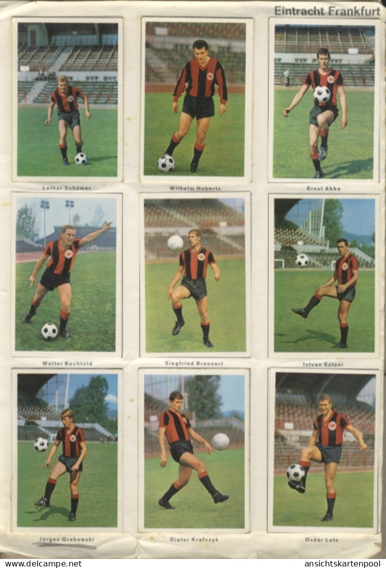 Fußball 1966/67 Fußball Bilder, Bergmann, 368 Sammelbilder, 1967 - Non Classificati