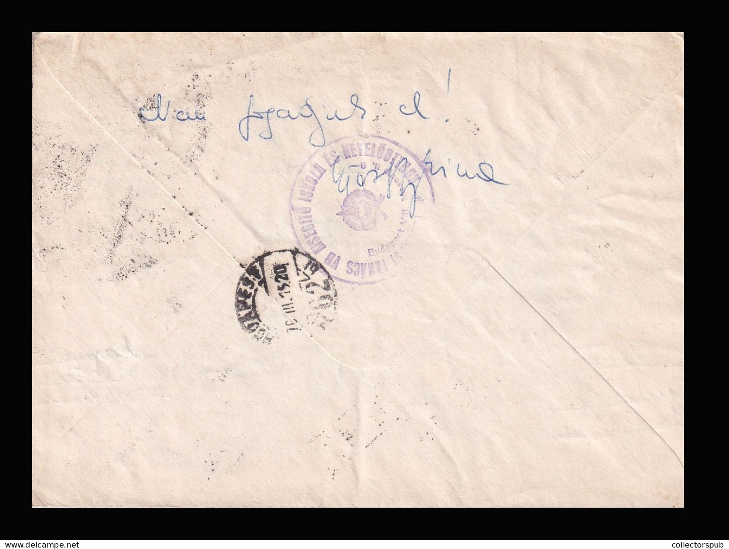 HUNGARY 1976. Interesting Local Cover With Postage Due Stamps163884 - Covers & Documents