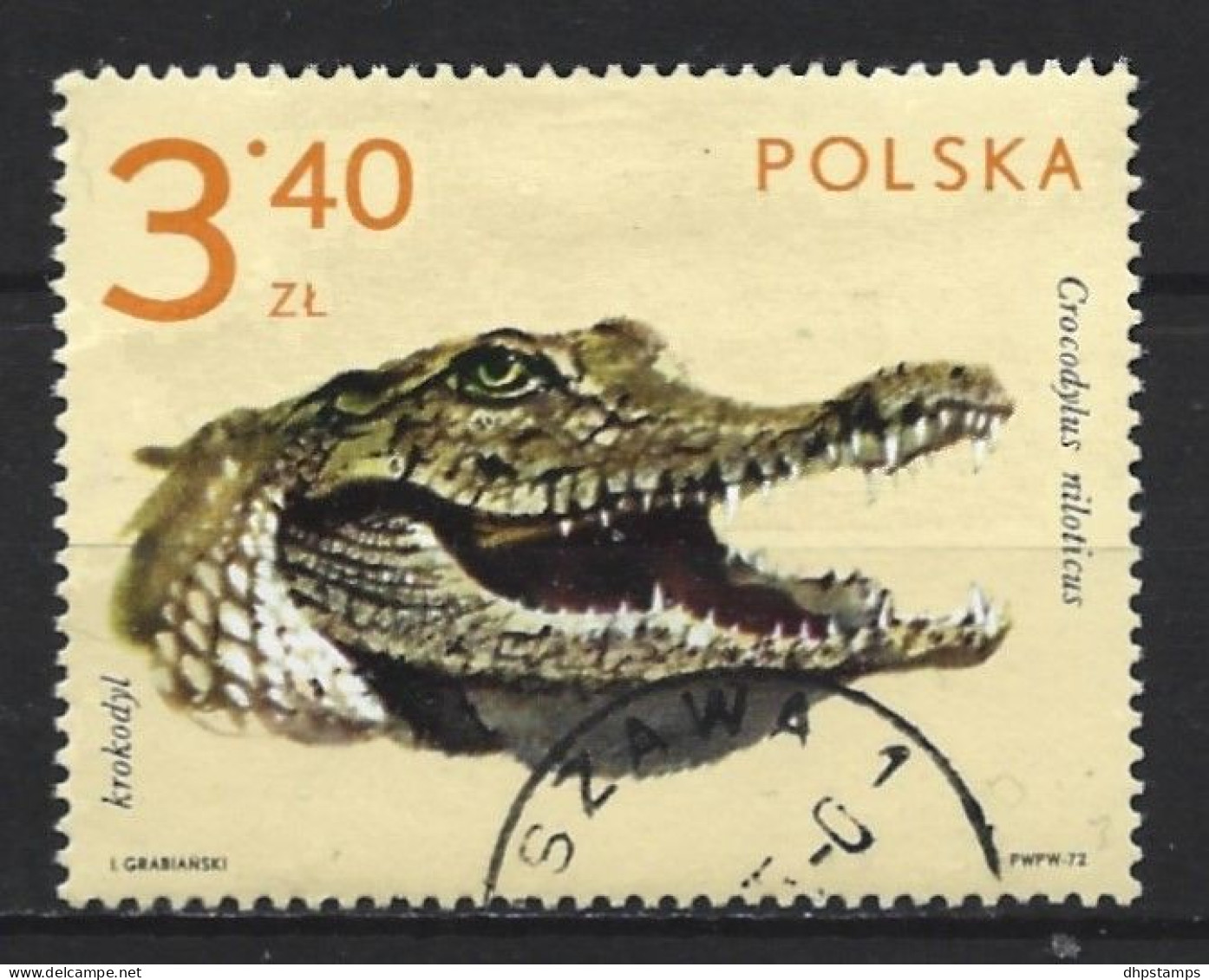 Polen 1972 Fauna  Y.T. 2012 (0) - Used Stamps