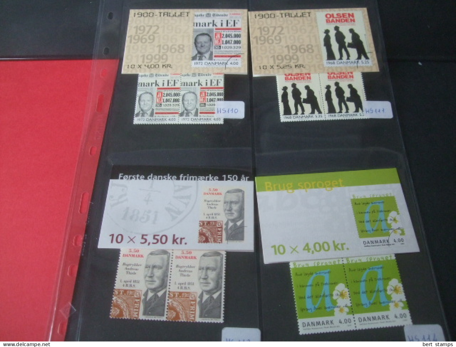 Denmark, Denemarken Nice Collection Booklets From 2000 68x MNH - Postzegelboekjes