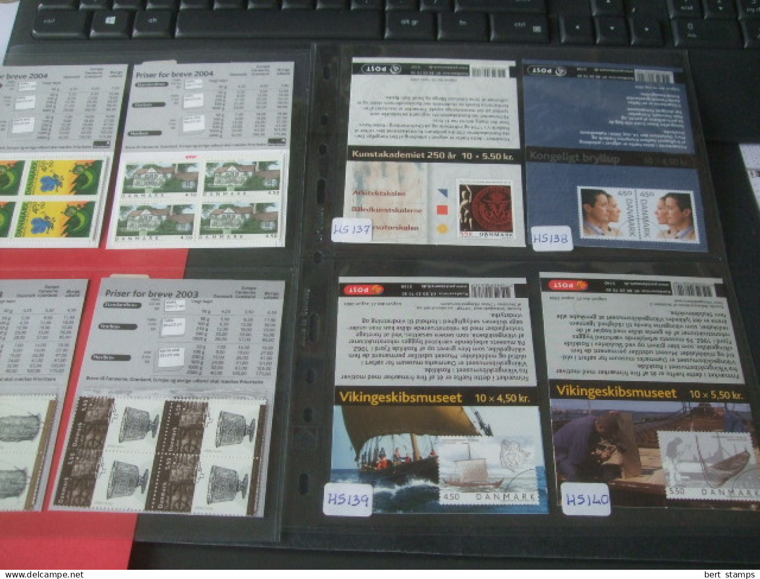 Denmark, Denemarken Nice collection booklets from 2000 68x MNH