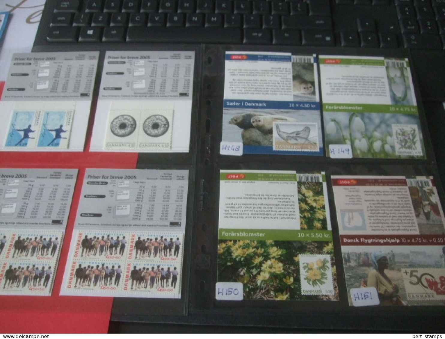 Denmark, Denemarken Nice collection booklets from 2000 68x MNH