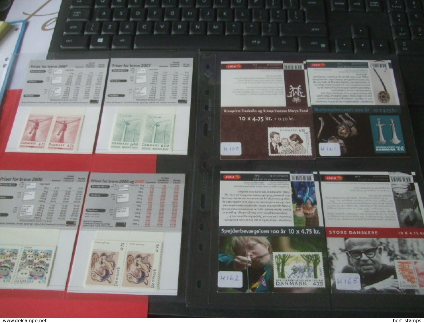 Denmark, Denemarken Nice collection booklets from 2000 68x MNH