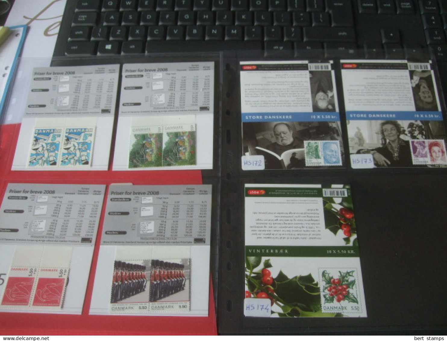 Denmark, Denemarken Nice collection booklets from 2000 68x MNH