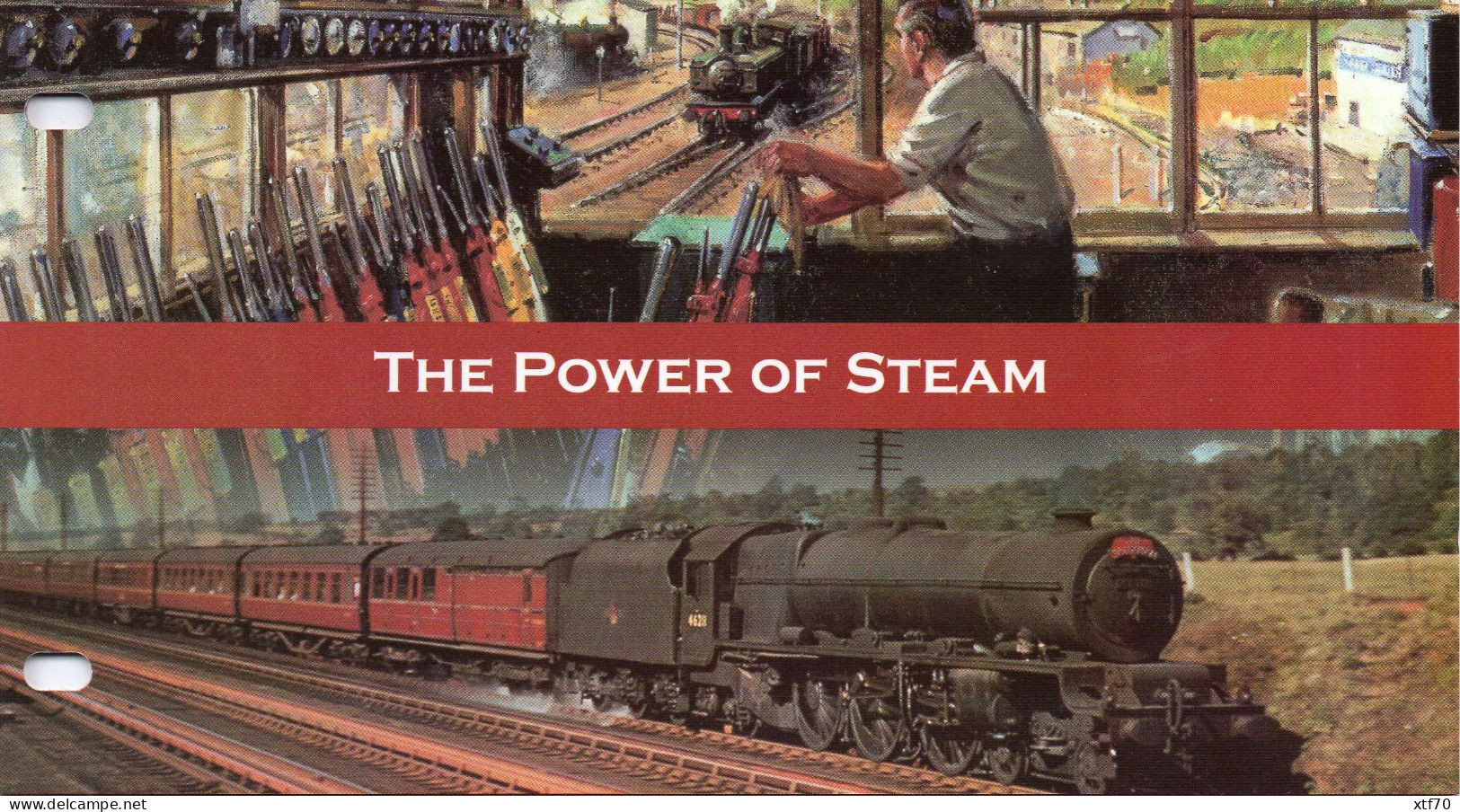 ISLE OF MAN 2004 The Power Of Steam Presentation Pack - Man (Insel)