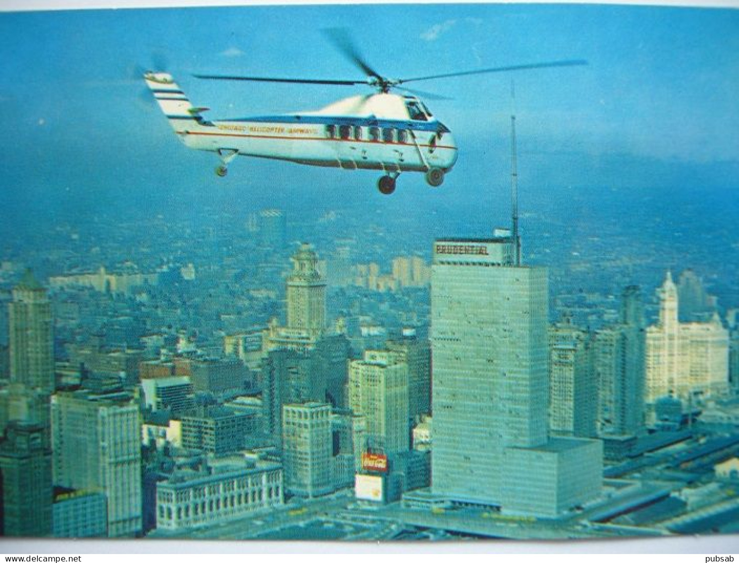 Avion / Airplane / CHICAGO HELICOPTER AIRWAYS / Sold To SABENA  / Helicopter / Sikorsky S-58 - Helikopters