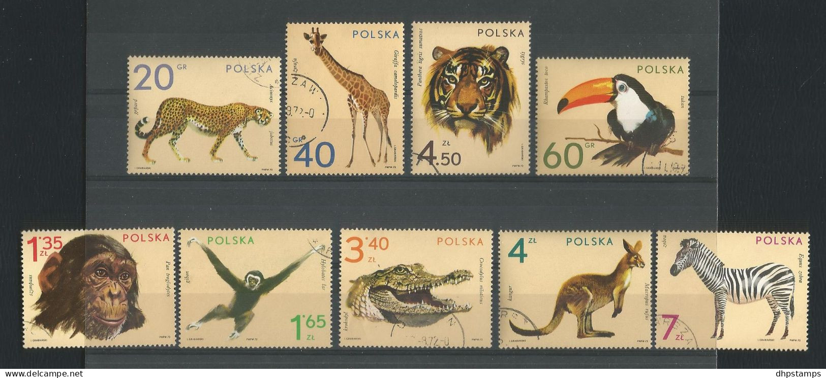 Polen 1972 Fauna  Y.T. 2007 (0) - Gebruikt